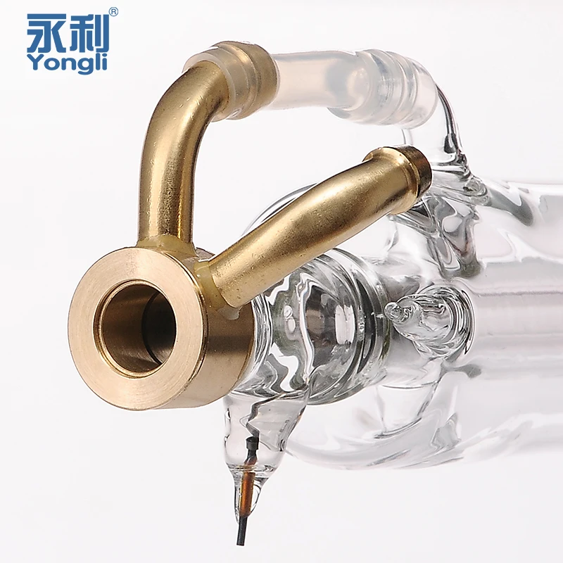 Yongli Metal Head 65-110W CO2 Laser Tube 55x1200mm 60x1600mm Replacement for CO2 Laser Engraving Cutting Machine Replacement
Yongli Metal Head 65-110W CO2 Laser Tube 55x1200mm 60x1600mm Replacement for CO2 Laser Engraving Cutting Machine Replacement