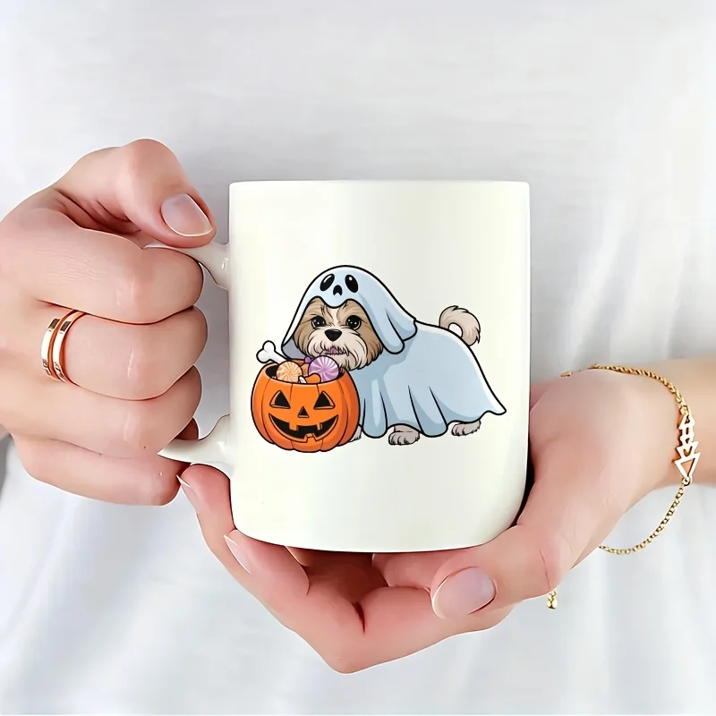1pc Cartoon - Costumed Dog Mug, Ceramic, 11oz Large Capacity, Home, Office, Study, Gifts, Festival Giveaw
1pc Cartoon - Costumed Dog Mug, Ceramic, 11oz Large Capacity, Home, Office, Study, Gifts, Festival Giveaw