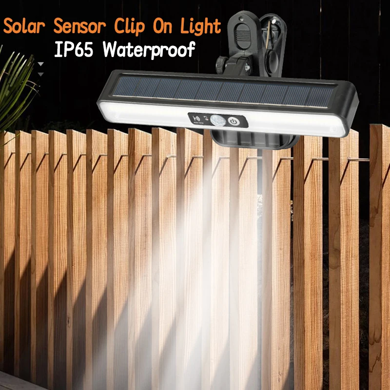 Солнечные фонари с зажимом, уличный IP65, водонепроницаемый садовый забор, уличные фонари, датчик движения, портативный настенный светильник безопасности на солнечной энергии
Солнечные фонари с зажимом, уличный IP65, водонепроницаемый садовый забор, уличные фонари, датчик движения, портативный настенный светильник безопасности на солнечной энергии
