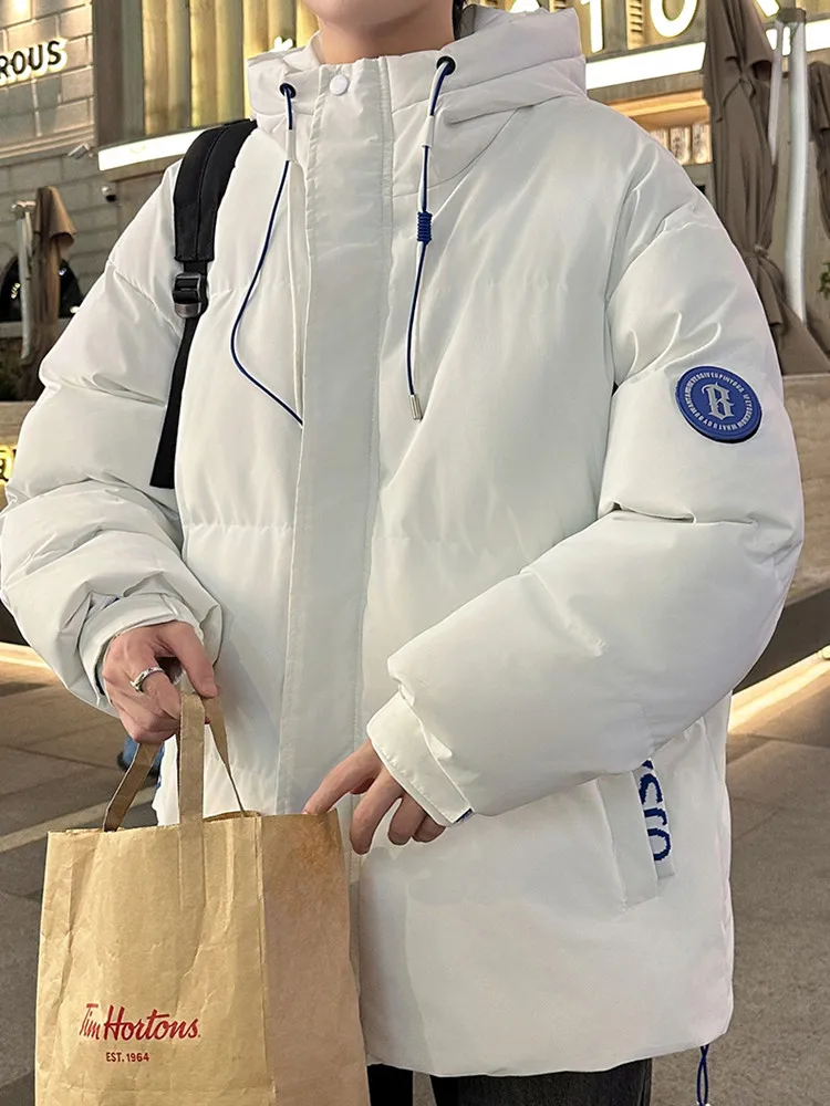 Japanese Sle Ins Color Faion Hooded Cotton Jaet ort Men's Winter Thiened Student Cotton Clothes Youthful Vita...
Japanese Sle Ins Color Faion Hooded Cotton Jaet ort Men's Winter Thiened Student Cotton Clothes Youthful Vita...