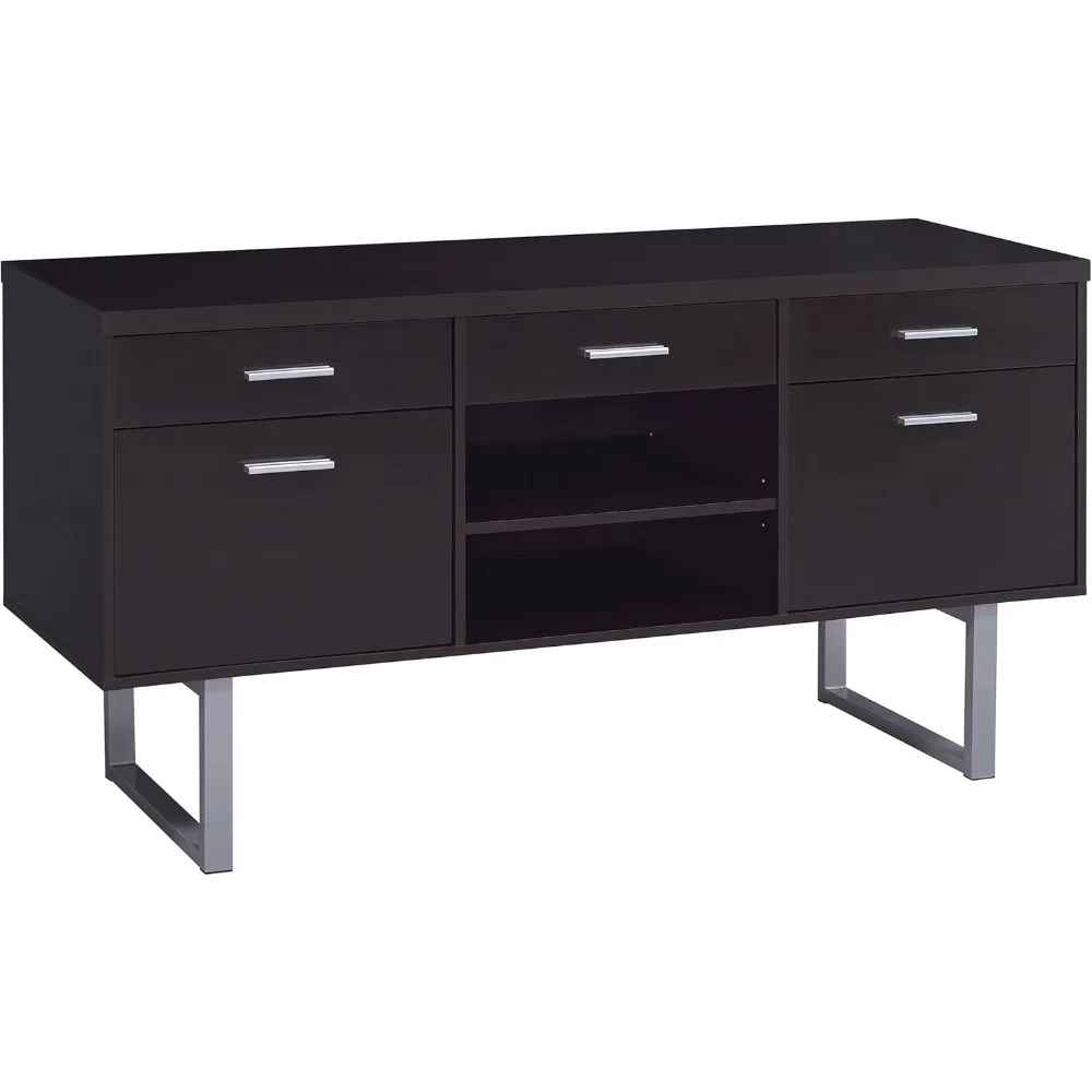 Подставка для дома — Lawtey — дерево — Credenza с 5 ящиками, 2 ящиками, 3 верхними ящиками, регулируемой полкой, открытой полкой
Подставка для дома — Lawtey — дерево — Credenza с 5 ящиками, 2 ящиками, 3 верхними ящиками, регулируемой полкой, открытой полкой