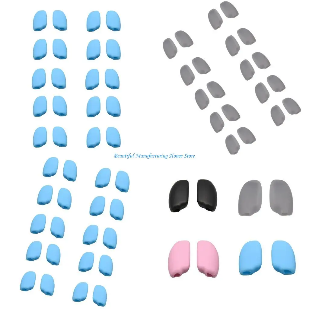 E56A Black Silicone Nose Pad Anti Slip for Glasses Wear 10 Pairs Nose Cushions
E56A Black Silicone Nose Pad Anti Slip for Glasses Wear 10 Pairs Nose Cushions