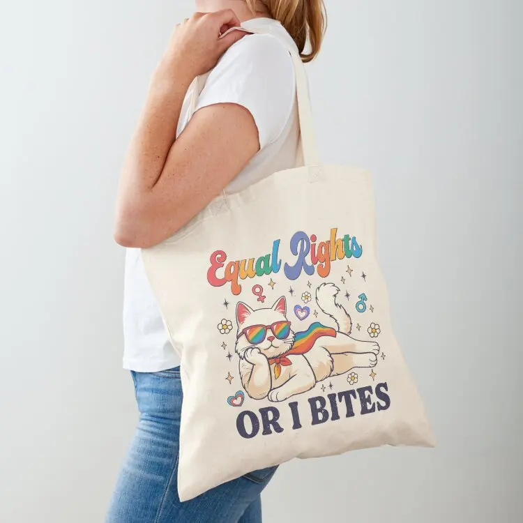 Equal Rights Or I Bites Tote Bag bags for women tote bag woman Canvas bag for women Handbags women
Equal Rights Or I Bites Tote Bag bags for women tote bag woman Canvas bag for women Handbags women