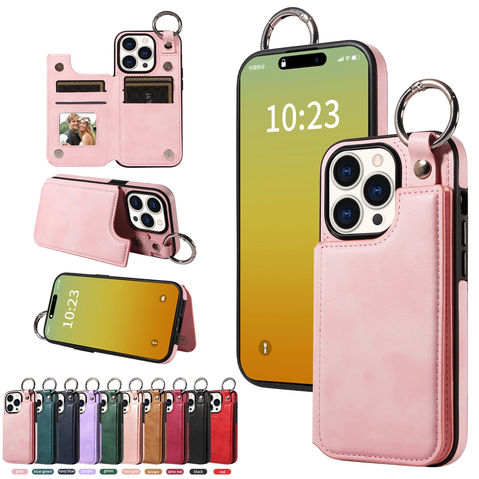 YIKAYU Mobile Leather Pocket Cover Skin Stand Card Holder Wallet Phone Case For iPhone X XS XR 11 12 13 14 15 Plus 16 Pro Max
YIKAYU Mobile Leather Pocket Cover Skin Stand Card Holder Wallet Phone Case For iPhone X XS XR 11 12 13 14 15 Plus 16 Pro Max