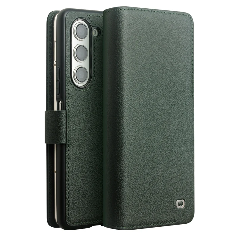 For Samsung Galaxy Z Fold 5 Fold5 Phone Case Protective Cover Flip Magnetic Wallet Leather Bag Natural Cowhide Qialino Brand
For Samsung Galaxy Z Fold 5 Fold5 Phone Case Protective Cover Flip Magnetic Wallet Leather Bag Natural Cowhide Qialino Brand