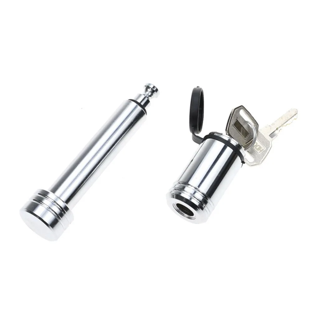 2Pcs High Grade Hardened Steel Anti-Theft Latch Lock Secure Towing Common Receivers Easy Installation Silver
2Pcs High Grade Hardened Steel Anti-Theft Latch Lock Secure Towing Common Receivers Easy Installation Silver