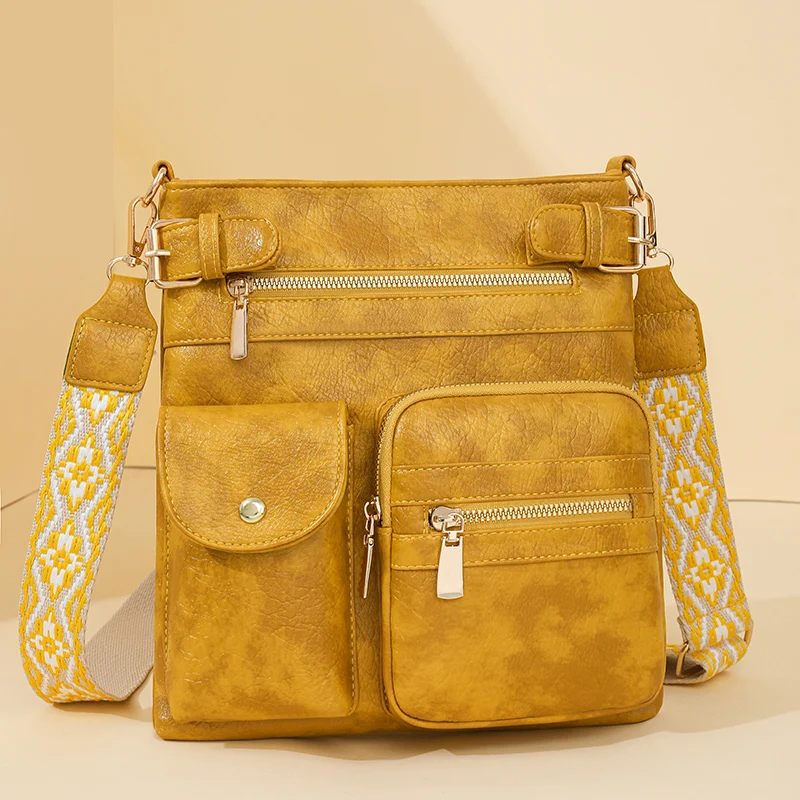 Кожаная сумка через плечо с застежкой-молнией, женская сумка-тоут с несколькими карманами, сумка через плечо, кошелек, женские элегантные сумки для работы, коричневая сумка A Main
Кожаная сумка через плечо с застежкой-молнией, женская сумка-тоут с несколькими карманами, сумка через плечо, кошелек, женские элегантные сумки для работы, коричневая сумка A Main