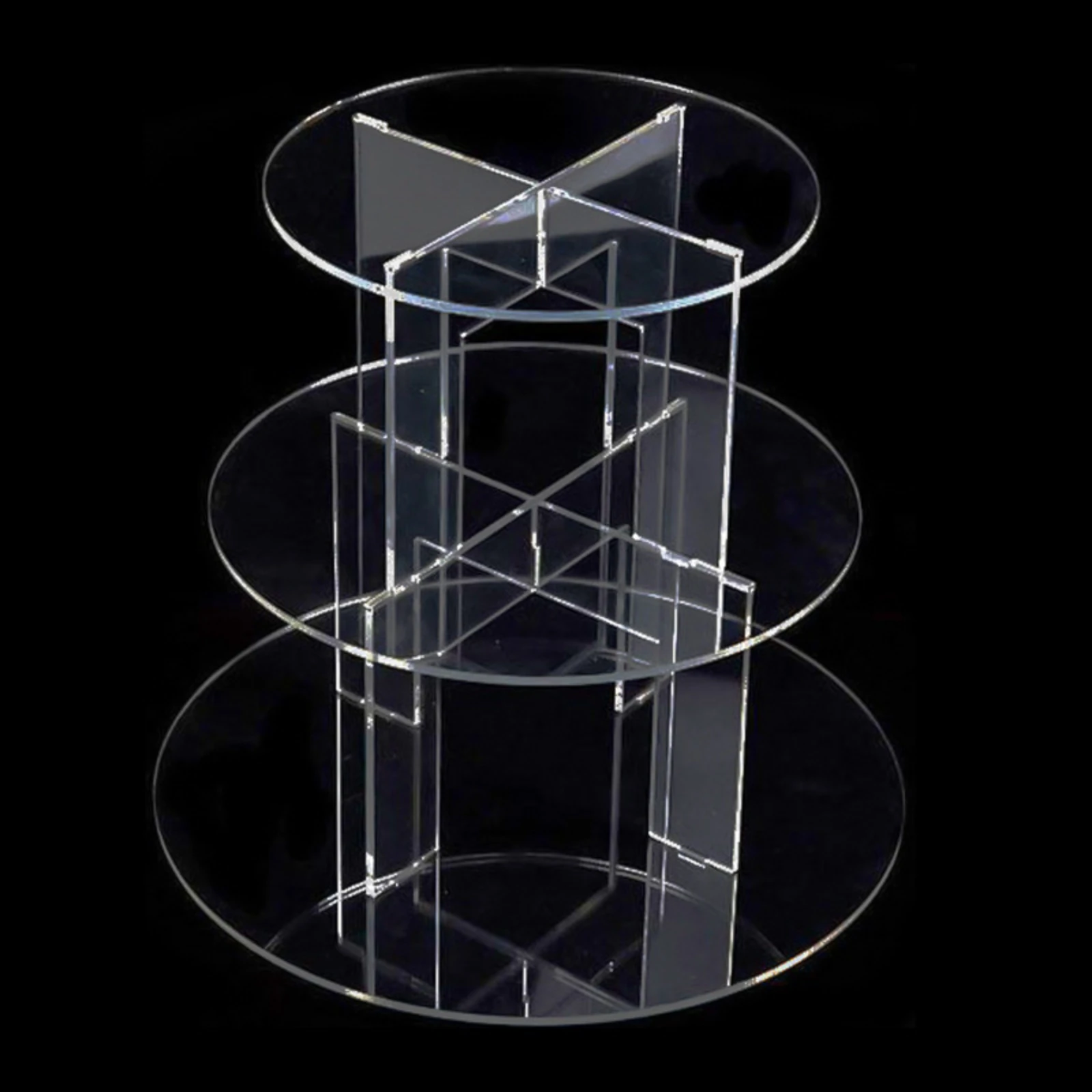 Clear Acrylic Cake Stand Polished Edges Three-Tier Cake Stand Acrylic Dessert Display Stable Easy to Assemble
Clear Acrylic Cake Stand Polished Edges Three-Tier Cake Stand Acrylic Dessert Display Stable Easy to Assemble