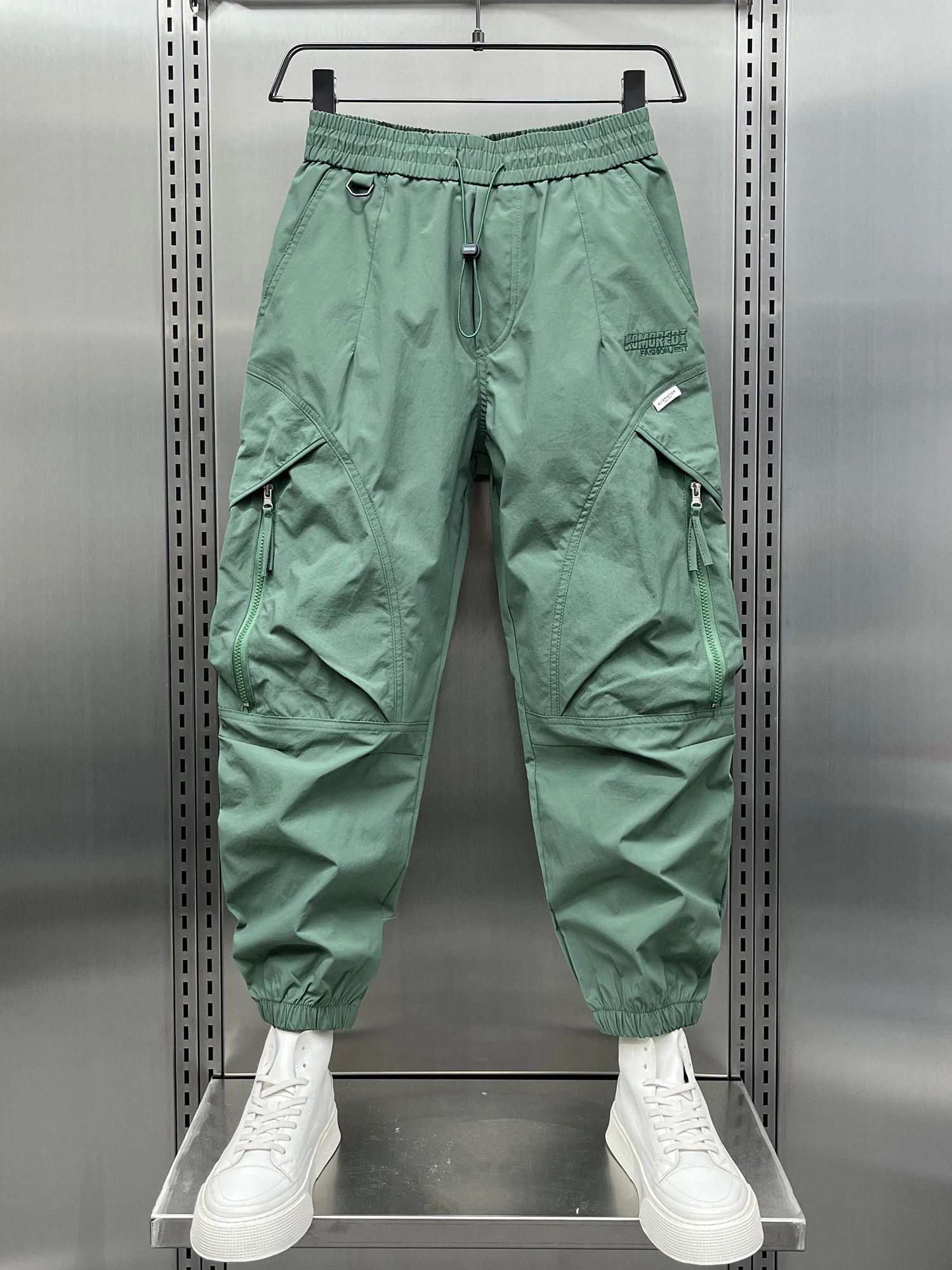 Casual Harajuku Style Men's Workwear Pants Summer 2024 Trendy Brand Loose Fit Zipper Cuffed Nine-Piece Pants Youthful Energy
Casual Harajuku Style Men's Workwear Pants Summer 2024 Trendy Brand Loose Fit Zipper Cuffed Nine-Piece Pants Youthful Energy