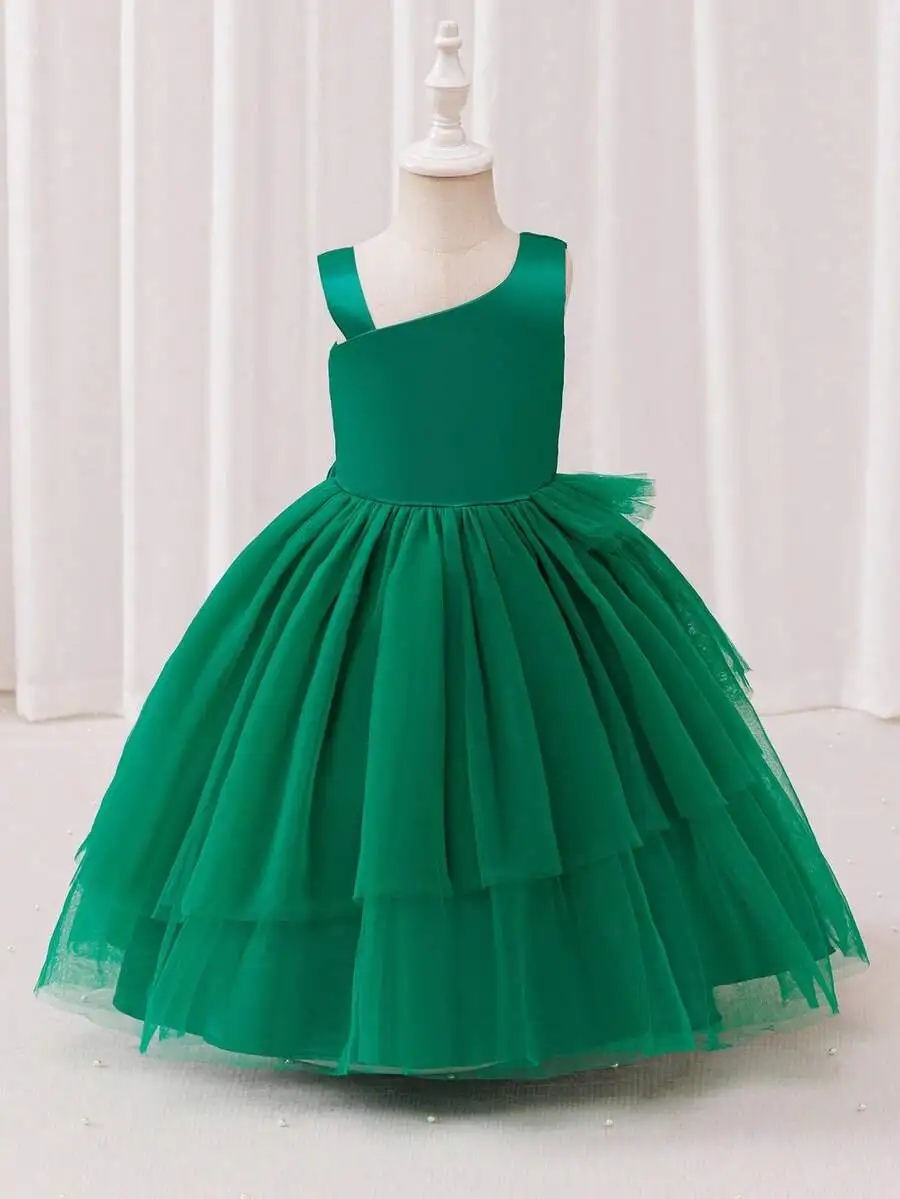 Emerald Green One-Shoulder Tulle Ball Gown Evening Dress For Formal Party
Emerald Green One-Shoulder Tulle Ball Gown Evening Dress For Formal Party