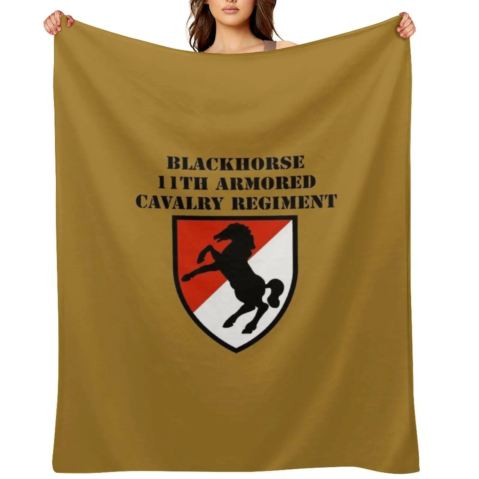 BLACKHORSE 11TH ARMORED CAVALRY REGIMENT Throw Blanket For Decorative Sofa Luxury Brand Quilt For Baby Blankets
BLACKHORSE 11TH ARMORED CAVALRY REGIMENT Throw Blanket For Decorative Sofa Luxury Brand Quilt For Baby Blankets