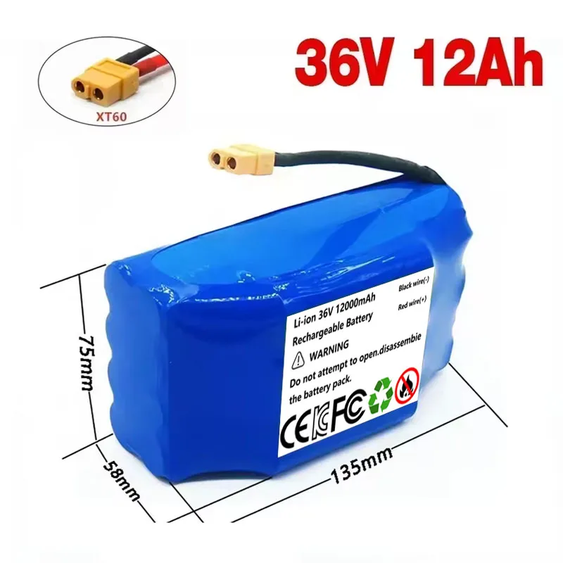 Литий-ионный аккумулятор 36В 12Ах 10с2п, Самокат Électrique Auto-équilibré, Моноцикл HoverBoard
Литий-ионный аккумулятор 36В 12Ах 10с2п, Самокат Électrique Auto-équilibré, Моноцикл HoverBoard