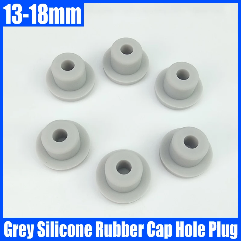 1-10PCS 13mm-18mm Grey Silicone Rubber Cap T-type Hole Plug Cover Rubber Stopper Sealing Plug Snap-on Gasket Seal Stopper
1-10PCS 13mm-18mm Grey Silicone Rubber Cap T-type Hole Plug Cover Rubber Stopper Sealing Plug Snap-on Gasket Seal Stopper