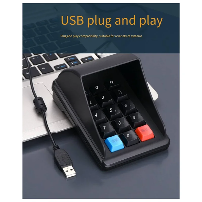 ABRU-New A600 USB 15-Key Anti-Peep Password Keyboard With Beeping Sound Plug & Play Suitable For POS System Password Input
ABRU-New A600 USB 15-Key Anti-Peep Password Keyboard With Beeping Sound Plug & Play Suitable For POS System Password Input