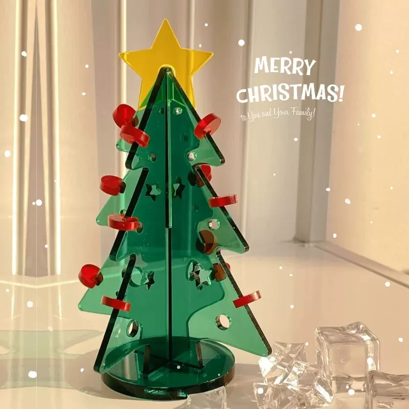 Christmas Decoration Ornaments Pendants Desktop Scene Decorations Props Mini Acrylic Christmas Tree Gifts Home Decoration
Christmas Decoration Ornaments Pendants Desktop Scene Decorations Props Mini Acrylic Christmas Tree Gifts Home Decoration