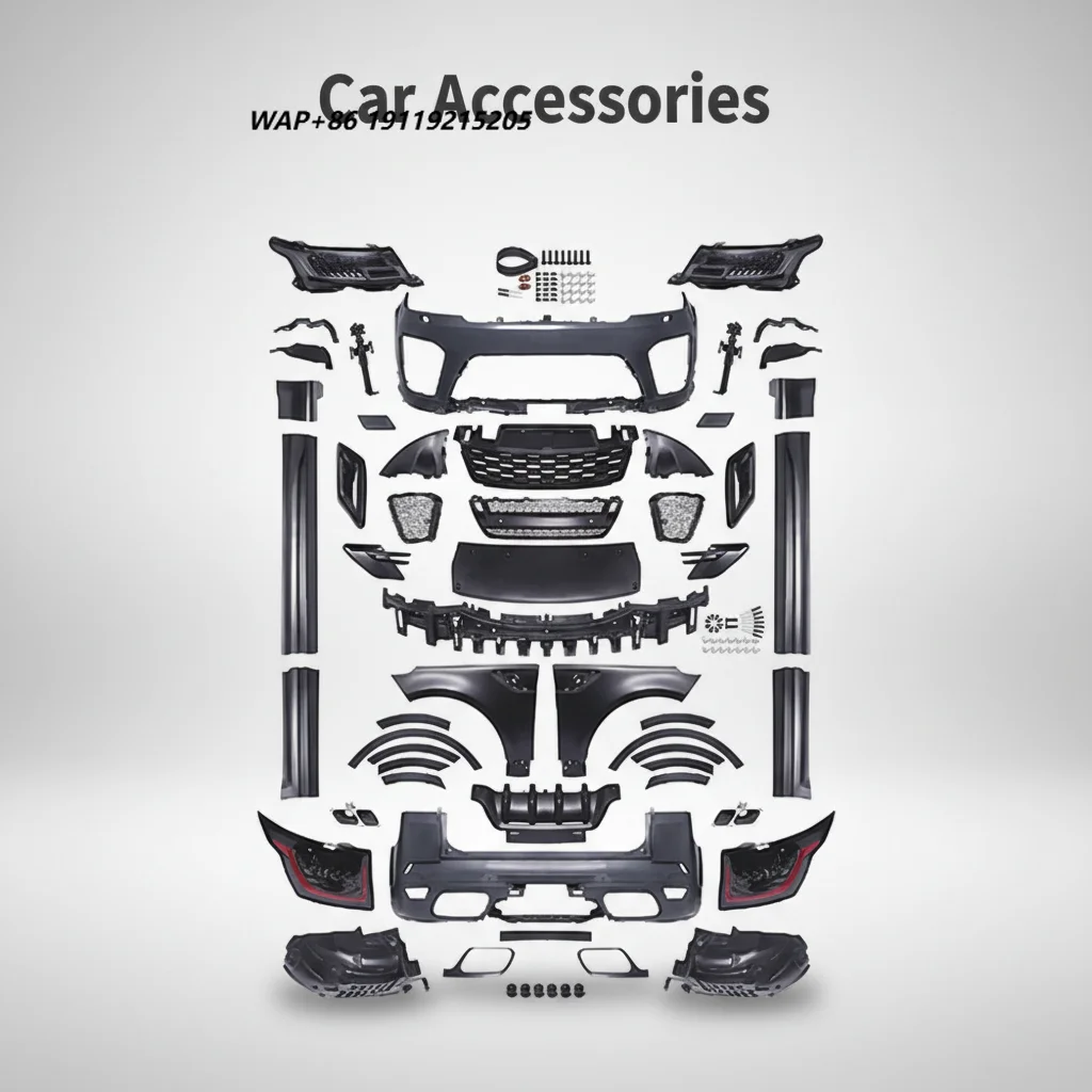 Hot Selling Black Support OEM Bodykit Facelift Car Accessories Auto Parts Body Kit for Sport 2014 up Sport 2018 SVR
Hot Selling Black Support OEM Bodykit Facelift Car Accessories Auto Parts Body Kit for Sport 2014 up Sport 2018 SVR