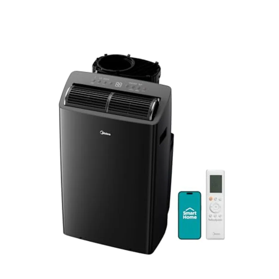 Portable air conditioner for home use, inverter-powered, white, ultra quiet with 12, 000 BTU cooling capacity and Alexa/Google
Portable air conditioner for home use, inverter-powered, white, ultra quiet with 12, 000 BTU cooling capacity and Alexa/Google