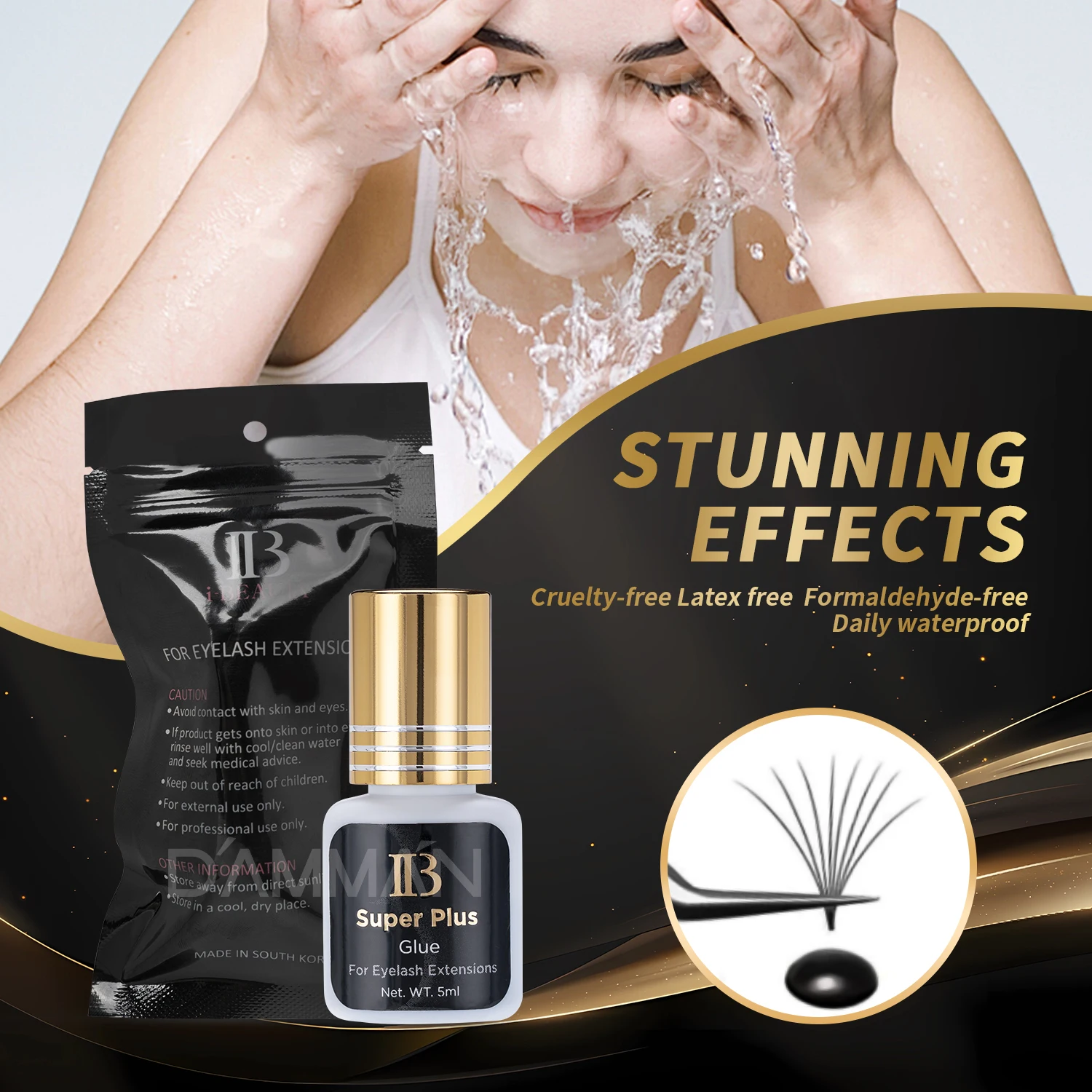 10Bottles 5Ml Korean Original IB Super Plus Glue 0.8s Fast Drying Eyelashes Adhesive Professional IB Lashes Glue Makeup Tools
10Bottles 5Ml Korean Original IB Super Plus Glue 0.8s Fast Drying Eyelashes Adhesive Professional IB Lashes Glue Makeup Tools