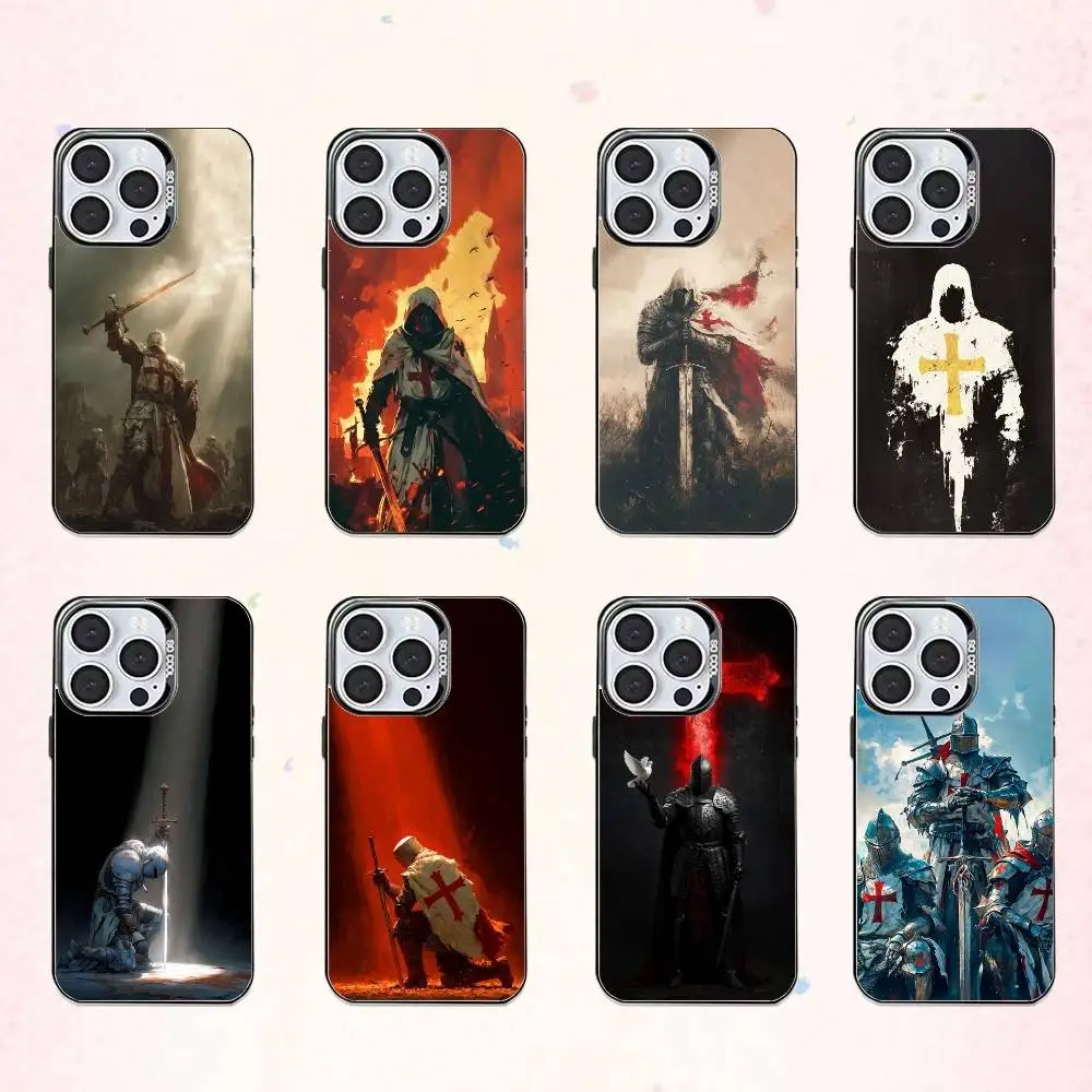 C-Crusaders T-Templar Knight Phone Case For iPhone17,16,15,14,13,12,11 Plus,Pro Max Colored Silver Plated Inside Cover
C-Crusaders T-Templar Knight Phone Case For iPhone17,16,15,14,13,12,11 Plus,Pro Max Colored Silver Plated Inside Cover
