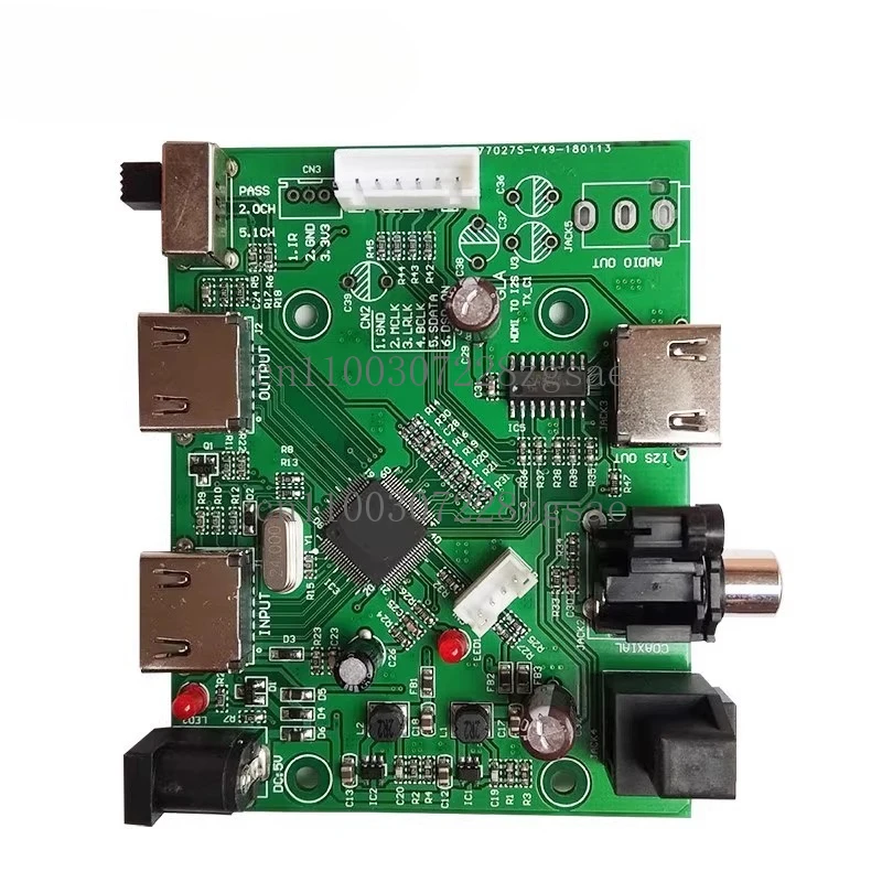 HDMI/MHL to IIS I2S HDMI IIS Receiver Board Separate Extrac
HDMI/MHL to IIS I2S HDMI IIS Receiver Board Separate Extrac