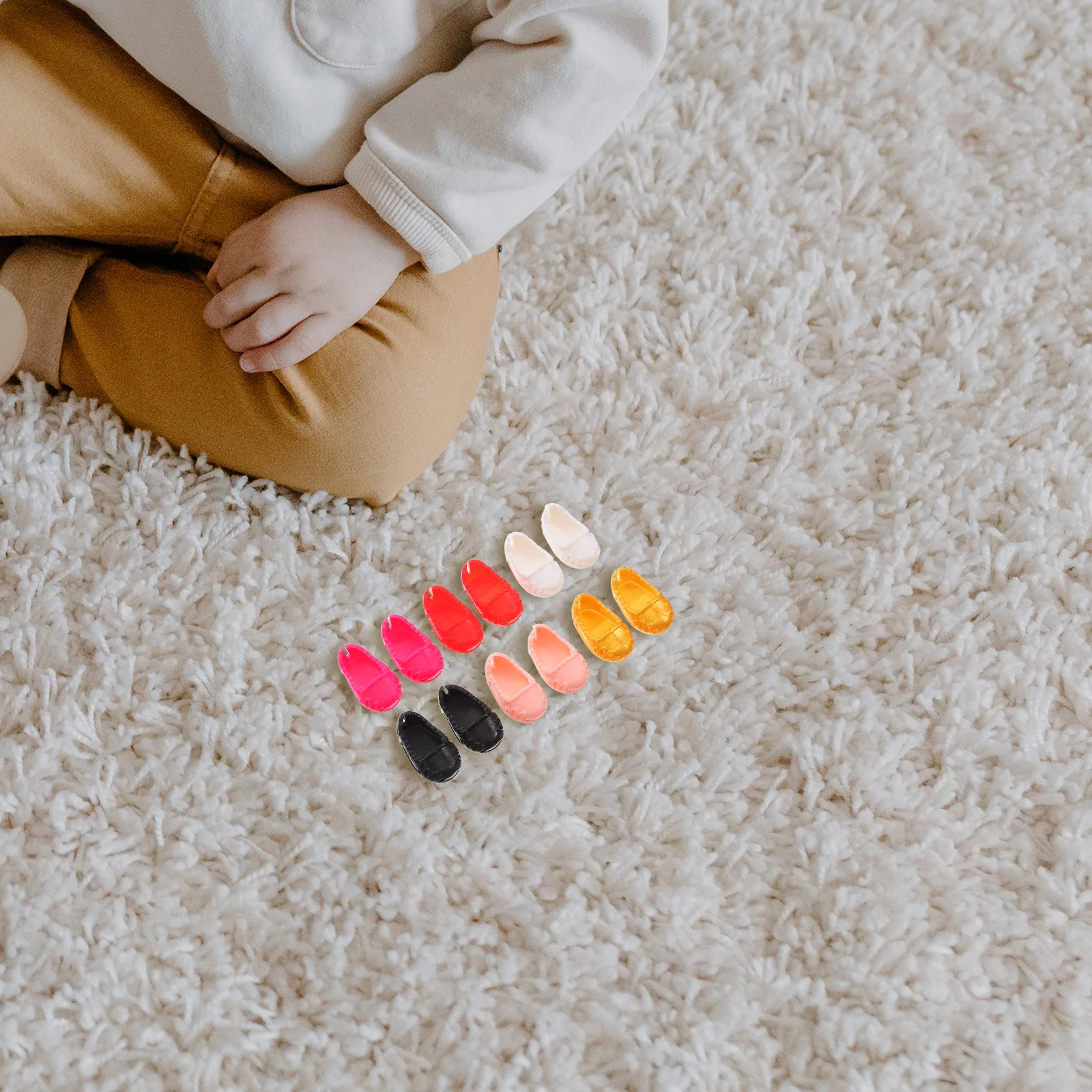 Mini Shoes Adorable Plastic Baby Dollhouse Accessories Comfortable Flat Design Multiple Colors for
Mini Shoes Adorable Plastic Baby Dollhouse Accessories Comfortable Flat Design Multiple Colors for