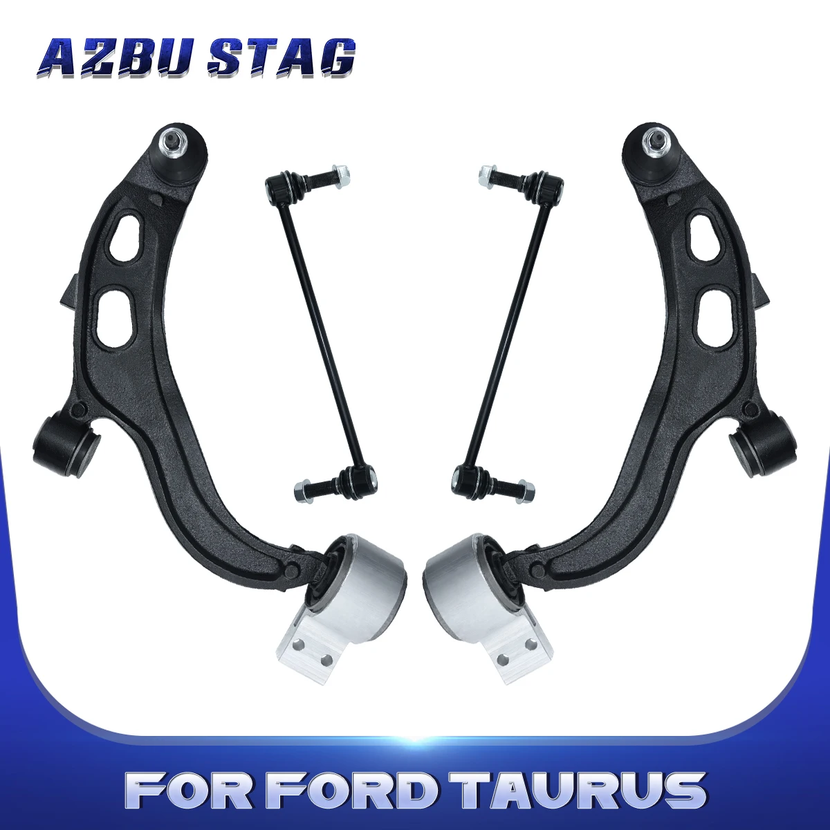 AzbuStag 4Pcs Front Lower Lh Rh Control Arm Sway Bar Link for Ford Taurus Flex Lincoln Mks Mkt 2013 2014 2015 2016 2017-2019
AzbuStag 4Pcs Front Lower Lh Rh Control Arm Sway Bar Link for Ford Taurus Flex Lincoln Mks Mkt 2013 2014 2015 2016 2017-2019