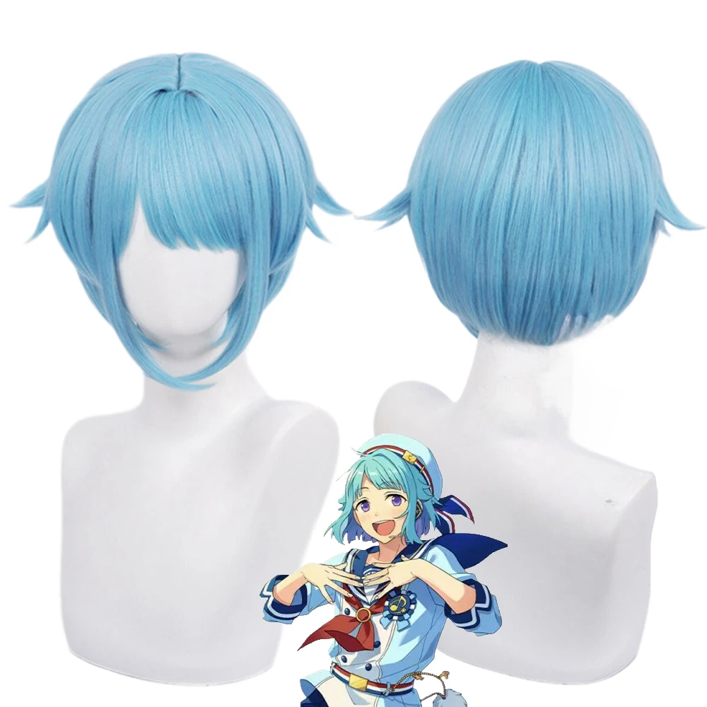 Shino Hajime Wigs Game ES Shino Hajime Blue Short Heat Resistant Wigs Halloween Party Anime Wigs
Shino Hajime Wigs Game ES Shino Hajime Blue Short Heat Resistant Wigs Halloween Party Anime Wigs
