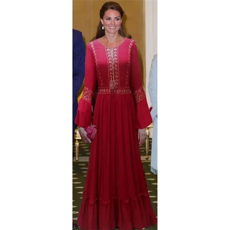 Women Maxi Dress 2023 High Quality Runway O Neck Long Sleeves Embroidery Long Flare Dresses NP1915C
Women Maxi Dress 2023 High Quality Runway O Neck Long Sleeves Embroidery Long Flare Dresses NP1915C