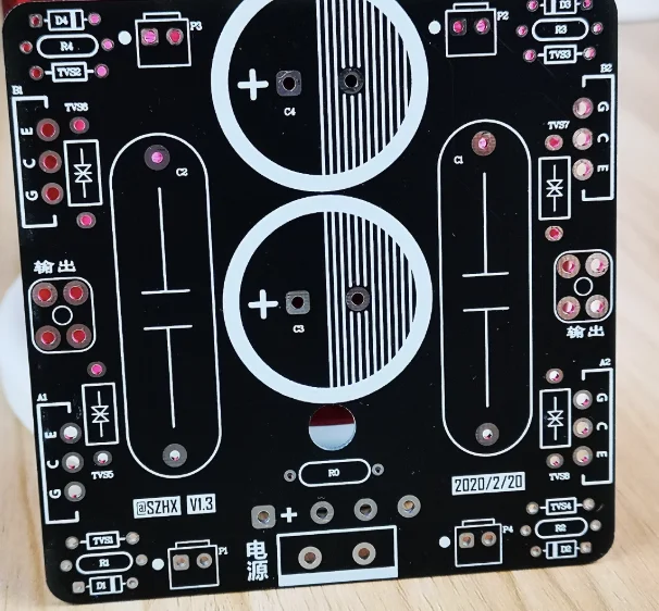 Печатная плата полного моста инвертора катушки Тесла
Печатная плата полного моста инвертора катушки Тесла