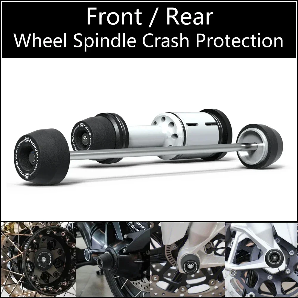 Front Rear wheel Spindle Crash Protection For BMW R1200GS R1250GS / R1200GS R1250GS Adventure 2013-2023
Front Rear wheel Spindle Crash Protection For BMW R1200GS R1250GS / R1200GS R1250GS Adventure 2013-2023
