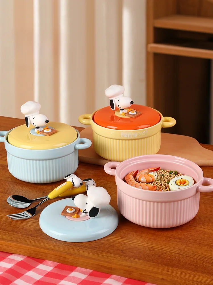 Cerc Noodle Bowl Large Capaci Double Ear Soup Bowl for Dormi Home Use Convenient for Spicy Rice Noodles
Cerc Noodle Bowl Large Capaci Double Ear Soup Bowl for Dormi Home Use Convenient for Spicy Rice Noodles
