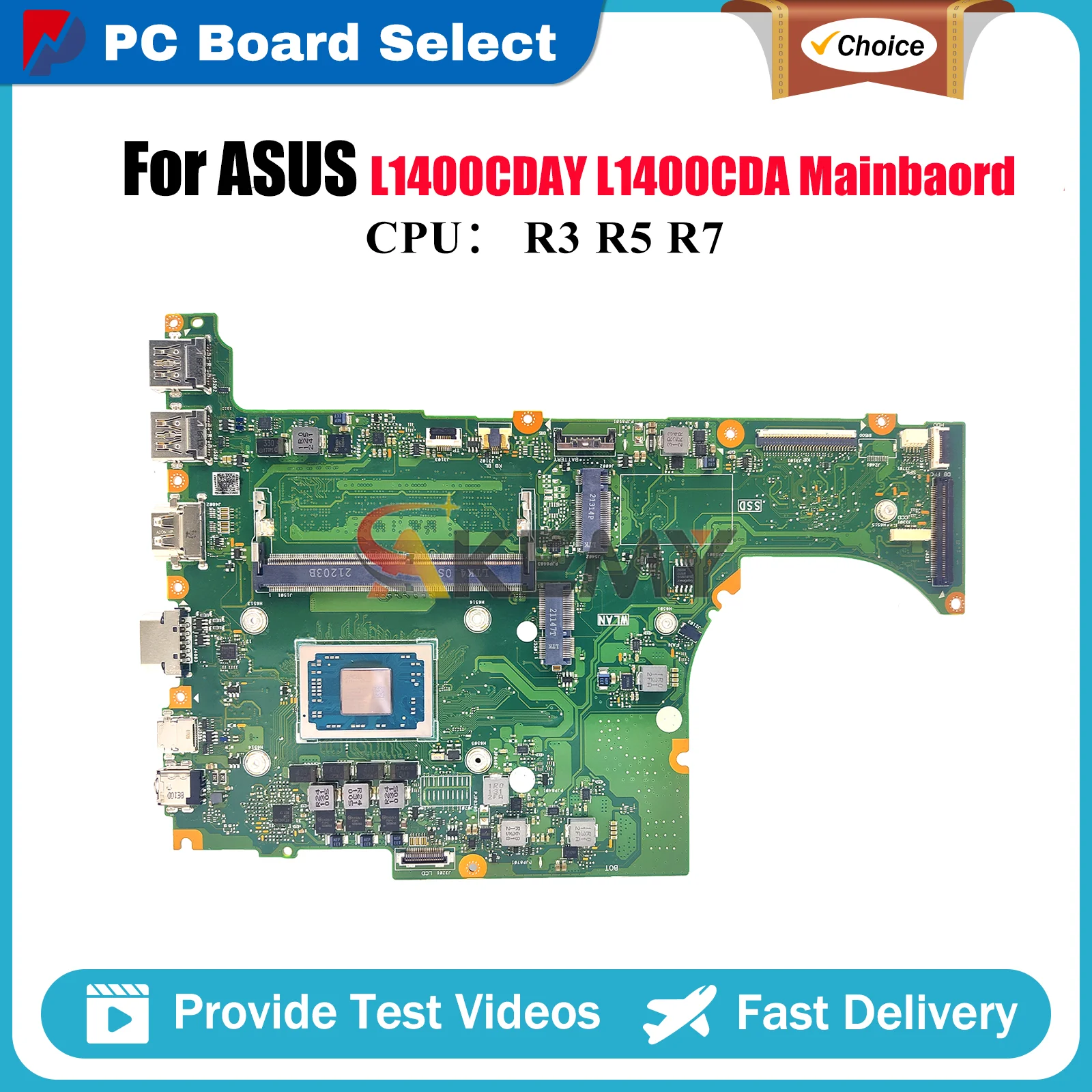 L1400CDA Материнская плата для ноутбука ASUS VivoBook L1400CDAY L1400C Материнская плата для ноутбука с процессором R3 R5 R7 100% тестирование ОК быстрая доставка
L1400CDA Материнская плата для ноутбука ASUS VivoBook L1400CDAY L1400C Материнская плата для ноутбука с процессором R3 R5 R7 100% тестирование ОК быстрая доставка