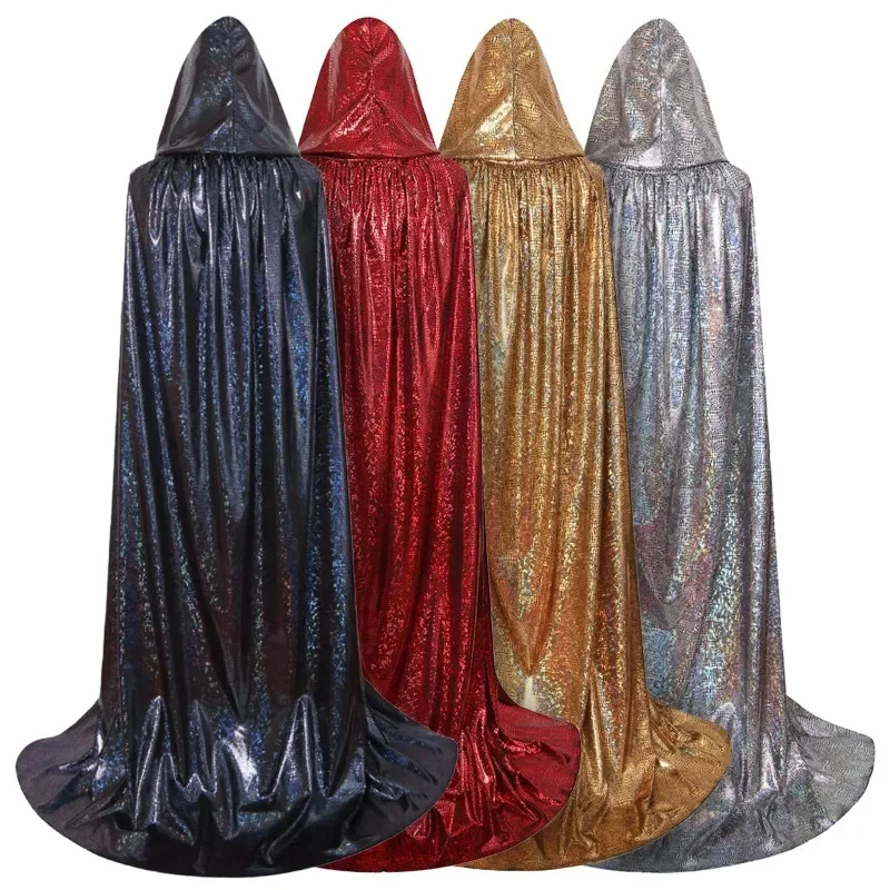 Hood Cloak Cosplay Medieval Long Cape Halloween Party Women Men Adult Long Mage Witchcraft Robe Conceal Gown Reenactment
Hood Cloak Cosplay Medieval Long Cape Halloween Party Women Men Adult Long Mage Witchcraft Robe Conceal Gown Reenactment