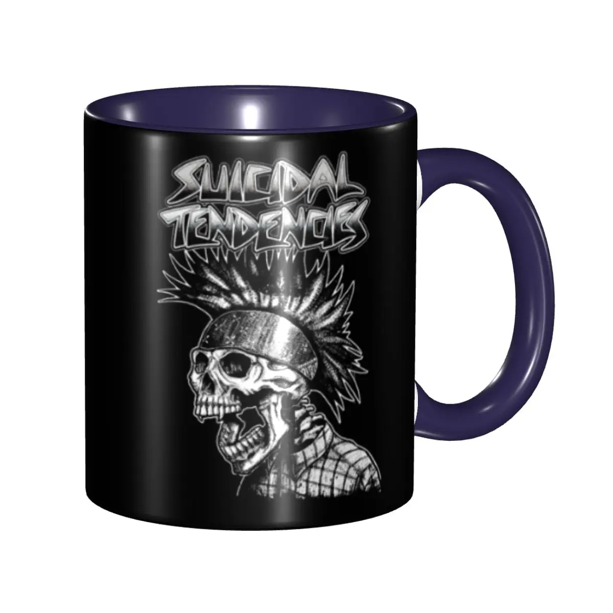 DIY Suicidals Tendencies Skull Black Metal Street Style Ceramic Mug Customized Coffee Cups Creative Present
DIY Suicidals Tendencies Skull Black Metal Street Style Ceramic Mug Customized Coffee Cups Creative Present