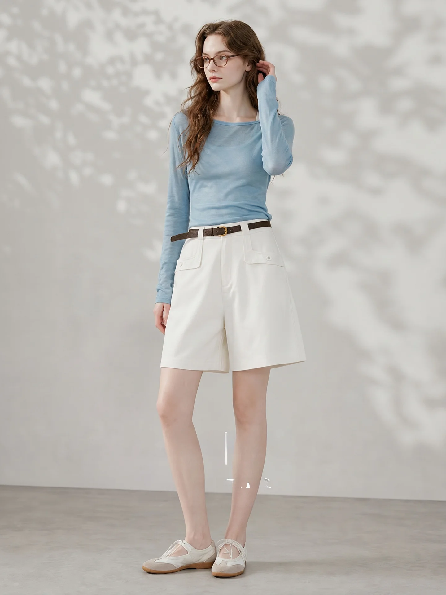 HUAAPPUW High Waist Casual Shorts Cool Feeling Silk Adjustable Belt Office Wear Summer New Arrival Women's Wide Leg Pants
HUAAPPUW High Waist Casual Shorts Cool Feeling Silk Adjustable Belt Office Wear Summer New Arrival Women's Wide Leg Pants
