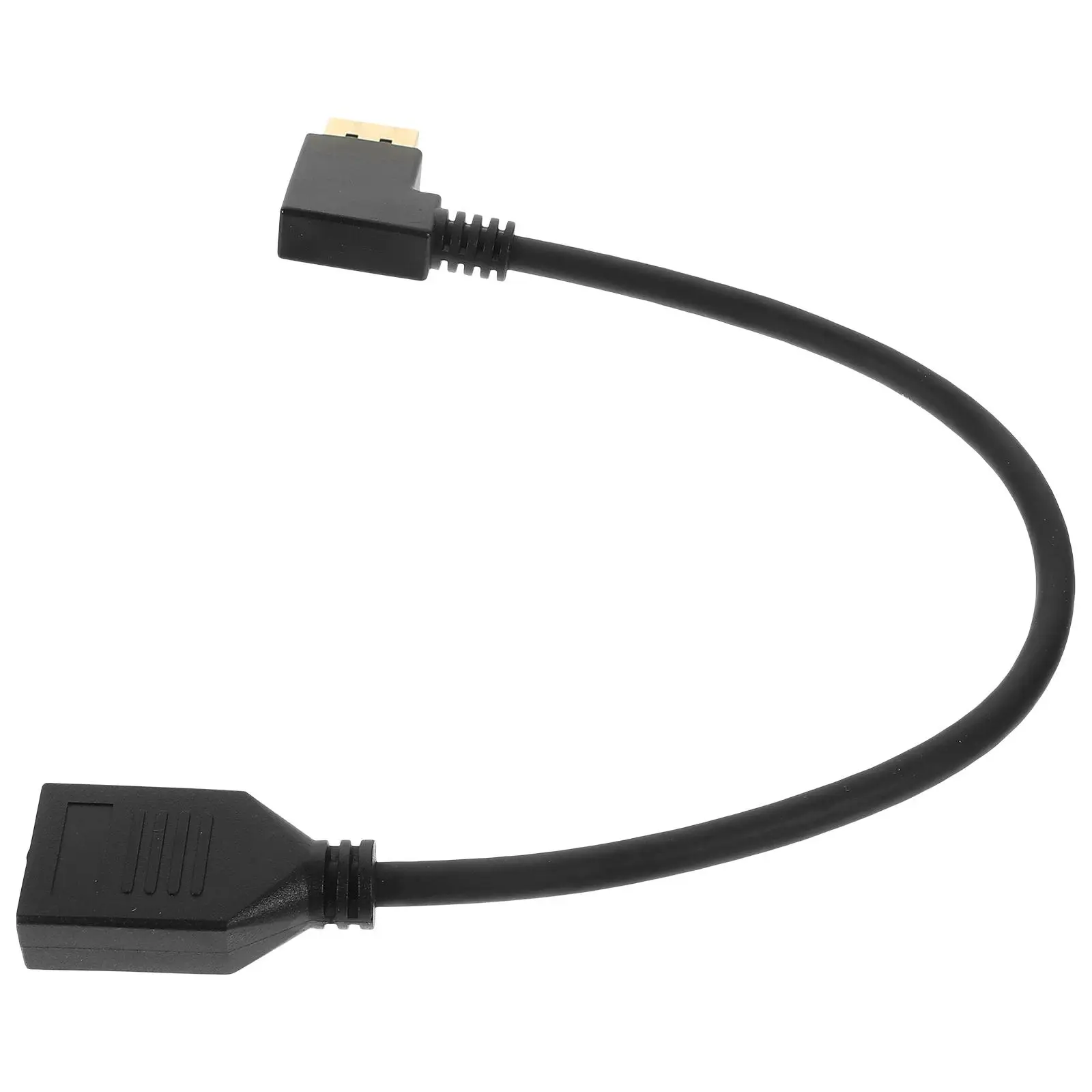 Displayport 1.2 Extension Cable Right Bend Male to Female 4K Video Monitor Connection Laptop Display Oxygen free Copper Wire
Displayport 1.2 Extension Cable Right Bend Male to Female 4K Video Monitor Connection Laptop Display Oxygen free Copper Wire