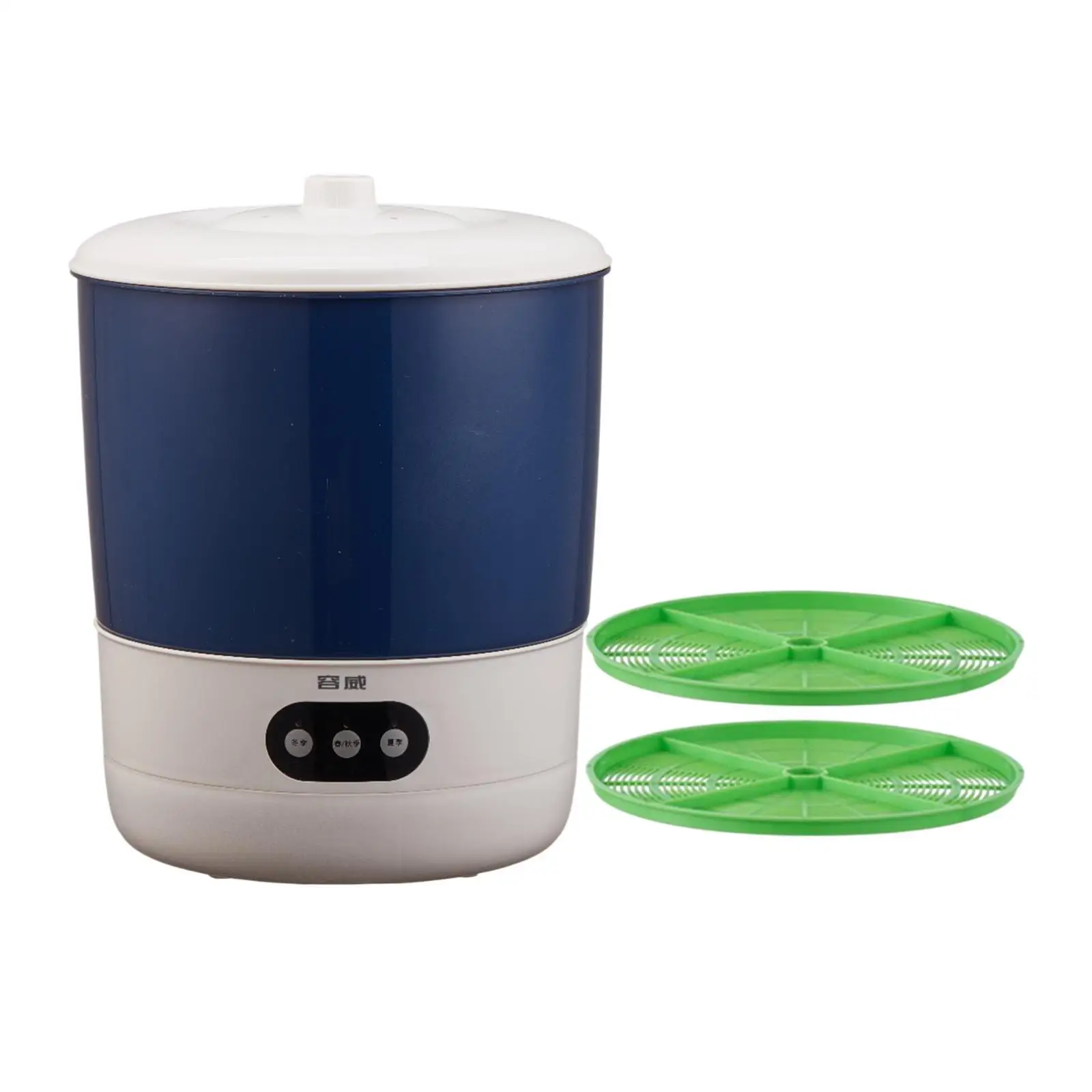 Bean Sprouts Machine Large Capacity Household with 360 Degrees Sprayer Seed Sprouting Kit for Mung Bean Peanut Red Bean Soybean
Bean Sprouts Machine Large Capacity Household with 360 Degrees Sprayer Seed Sprouting Kit for Mung Bean Peanut Red Bean Soybean