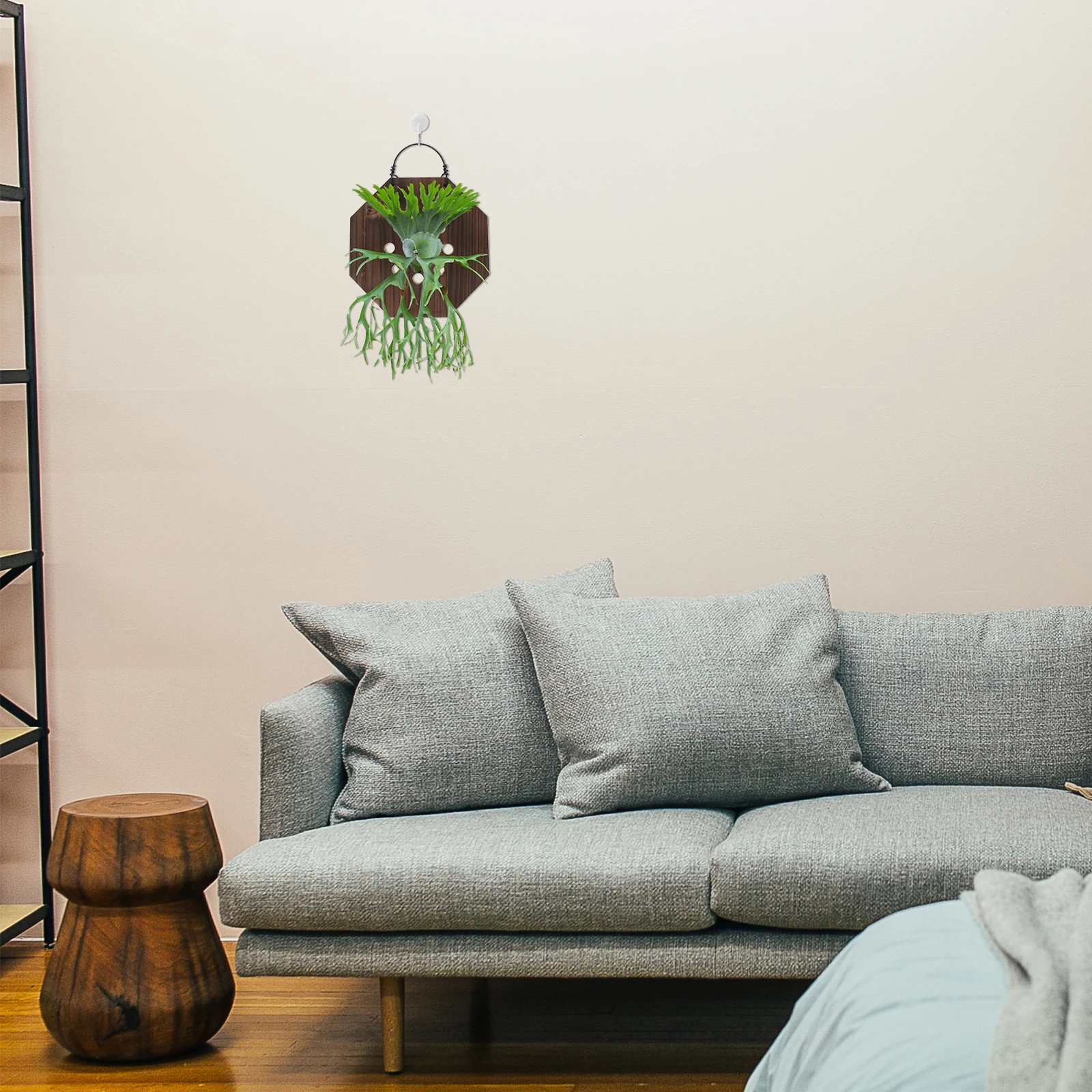 1pc Staghorn Fern Hanging Board Carbonized Wood Planter Wall Mounted Vertical Garden Indoor Plants Succulents Orchids Decorative
1pc Staghorn Fern Hanging Board Carbonized Wood Planter Wall Mounted Vertical Garden Indoor Plants Succulents Orchids Decorative