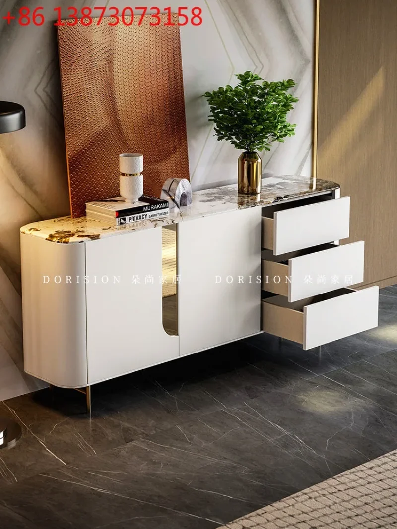 Modern light luxury living room simple wall partition solid wood locker
Modern light luxury living room simple wall partition solid wood locker
