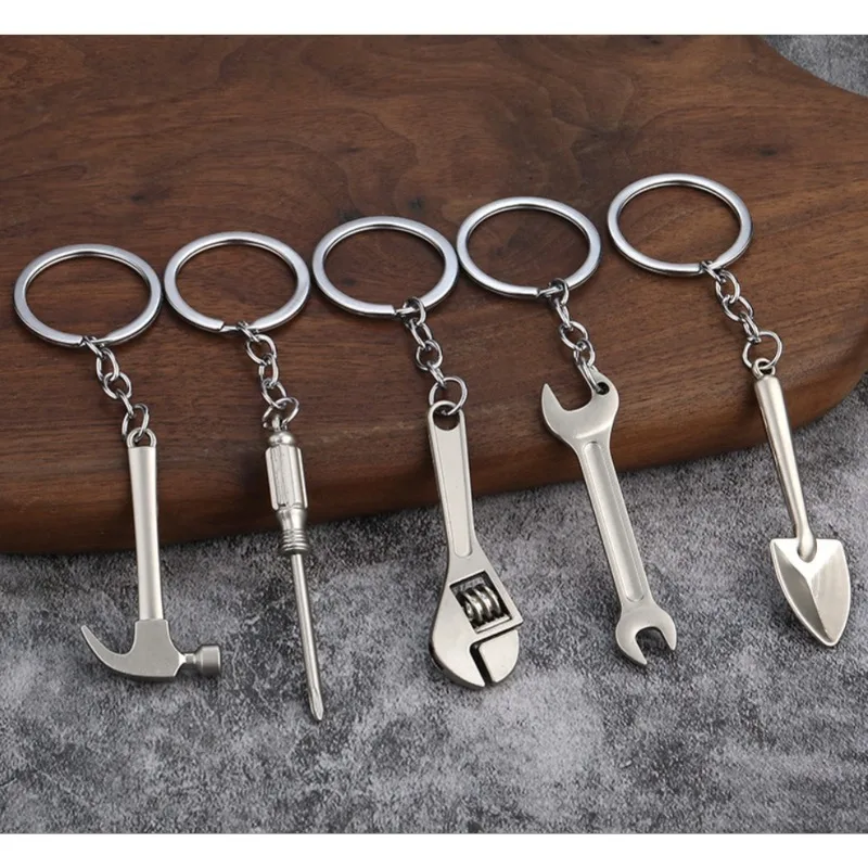 Pretend Play Set Mini Construction Multi Small Tools Keychain Assorted Designs for Creative DIY Toy Car Metal Keyring Gift
Pretend Play Set Mini Construction Multi Small Tools Keychain Assorted Designs for Creative DIY Toy Car Metal Keyring Gift
