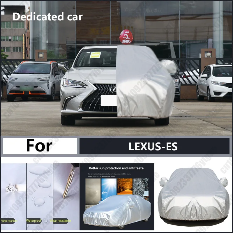 Для LEXUS-ES автомобильный чехол из ткани Оксфорд для защиты от солнца, защиты от дождя и всесезонного специального автомобильного пылезащитного чехла
Для LEXUS-ES автомобильный чехол из ткани Оксфорд для защиты от солнца, защиты от дождя и всесезонного специального автомобильного пылезащитного чехла