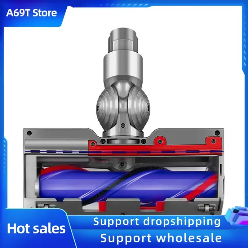 A69T Quick-Release Head Cleaner Brushes With LED Light For Dyson V7 V8 V10 V11 V15 Vacuum Attachments For Hardwood Floor
A69T Quick-Release Head Cleaner Brushes With LED Light For Dyson V7 V8 V10 V11 V15 Vacuum Attachments For Hardwood Floor