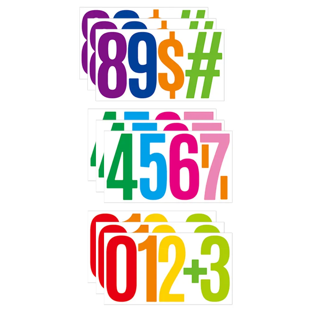 3 Sets Digital Stickers Door Number Decoration Address Mailbox Alphabet Decal for Large Accessories
3 Sets Digital Stickers Door Number Decoration Address Mailbox Alphabet Decal for Large Accessories