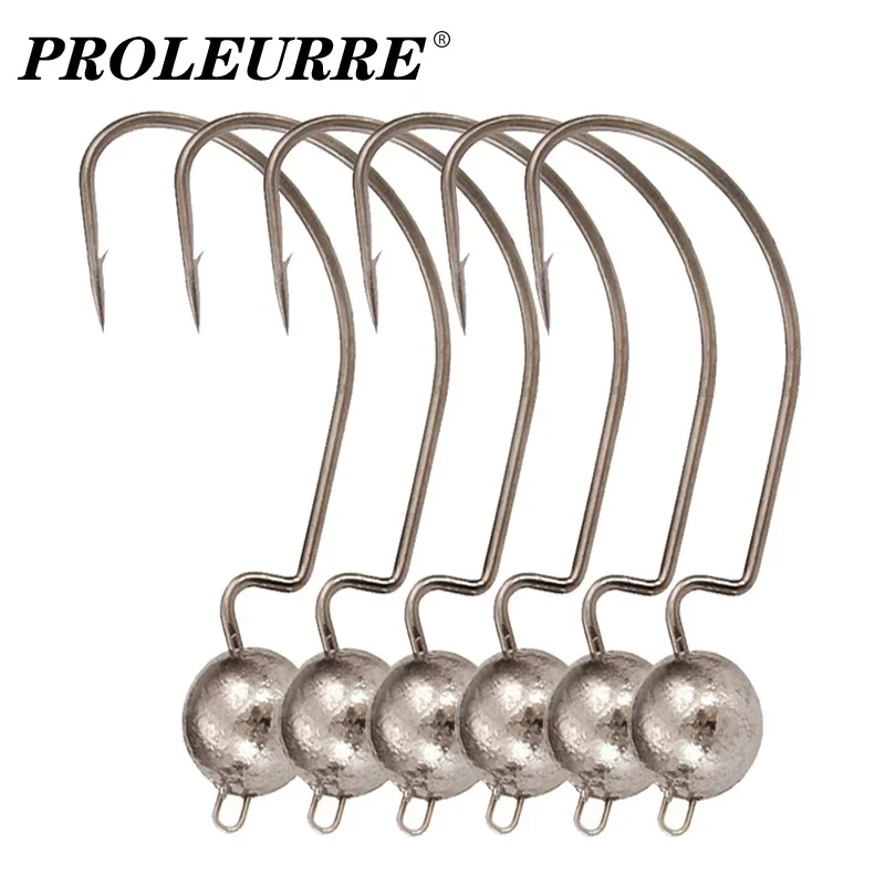 5 Pcs Exposed Crank Lead Head Jigging Hook Jig Soft Worm Lure Fishing Hooks 3.5g 5g 7g 10g 14g Fishing Tackle Accessories
5 Pcs Exposed Crank Lead Head Jigging Hook Jig Soft Worm Lure Fishing Hooks 3.5g 5g 7g 10g 14g Fishing Tackle Accessories