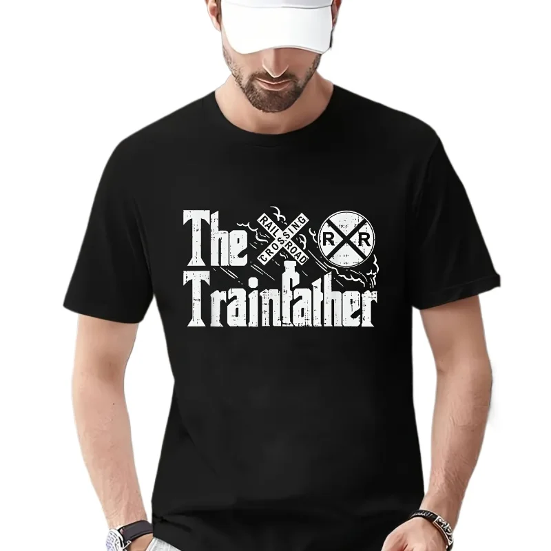 Train Long Pattern T-shirt 100% Cotton Round Neck T-shirt Loose Version Top Railway Engineer and Train Enthusiast Print
Train Long Pattern T-shirt 100% Cotton Round Neck T-shirt Loose Version Top Railway Engineer and Train Enthusiast Print