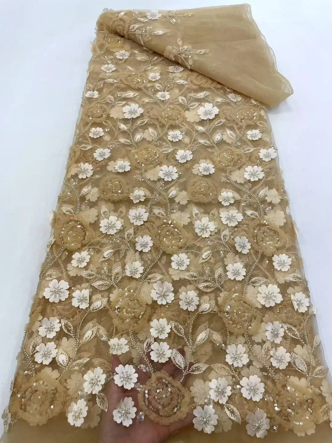 2024 Latest Africa French Nigerian High Quality 3D Flower Delicate Tulle lace Fabric Bride Wedding Party Evening Dress
2024 Latest Africa French Nigerian High Quality 3D Flower Delicate Tulle lace Fabric Bride Wedding Party Evening Dress