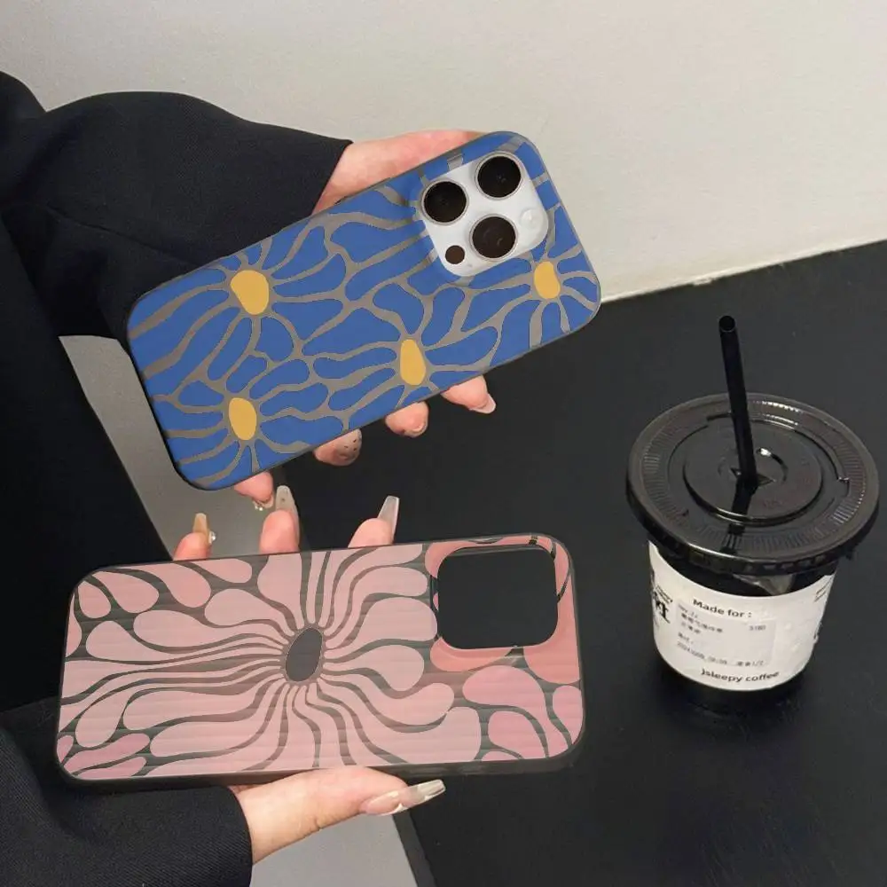 Abstract Flower Market Phone Case Corrugated Pattern Phone Case For iPhone 17 Air 16 15 14 13 12 11 Plus Pro Max Matte Cover 
Abstract Flower Market Phone Case Corrugated Pattern Phone Case For iPhone 17 Air 16 15 14 13 12 11 Plus Pro Max Matte Cover