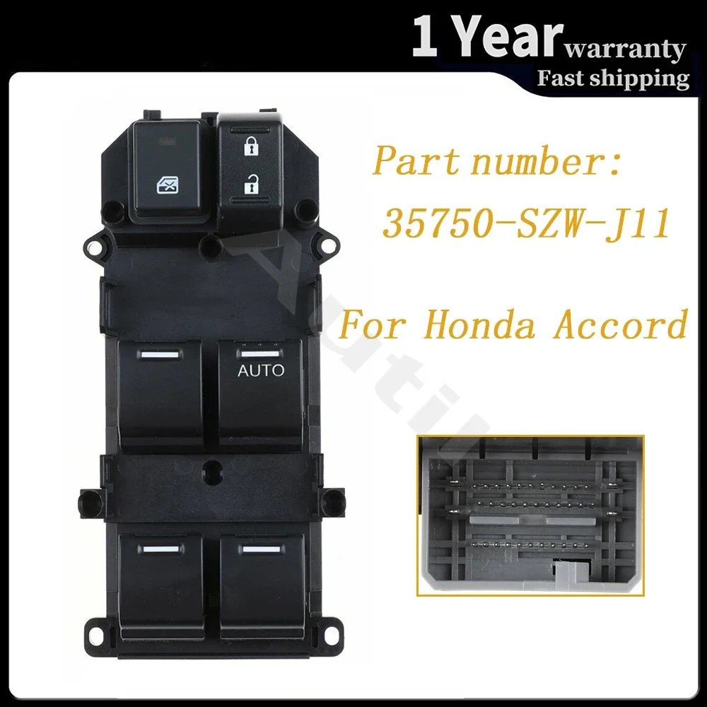 Переключатель Стеклоподъемника правой руки 35750-SZW-J11 35750SZWJ11 для Honda Accord 2008 2009 2010 2011
Переключатель Стеклоподъемника правой руки 35750-SZW-J11 35750SZWJ11 для Honda Accord 2008 2009 2010 2011