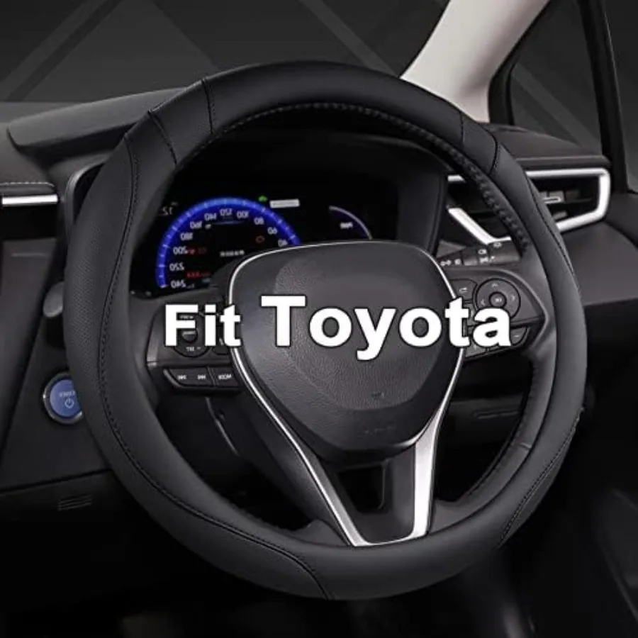 Customized Auto Car Steering Wheel Cover for Toyota Prius, 86, 13.75-14.25 inch
Customized Auto Car Steering Wheel Cover for Toyota Prius, 86, 13.75-14.25 inch