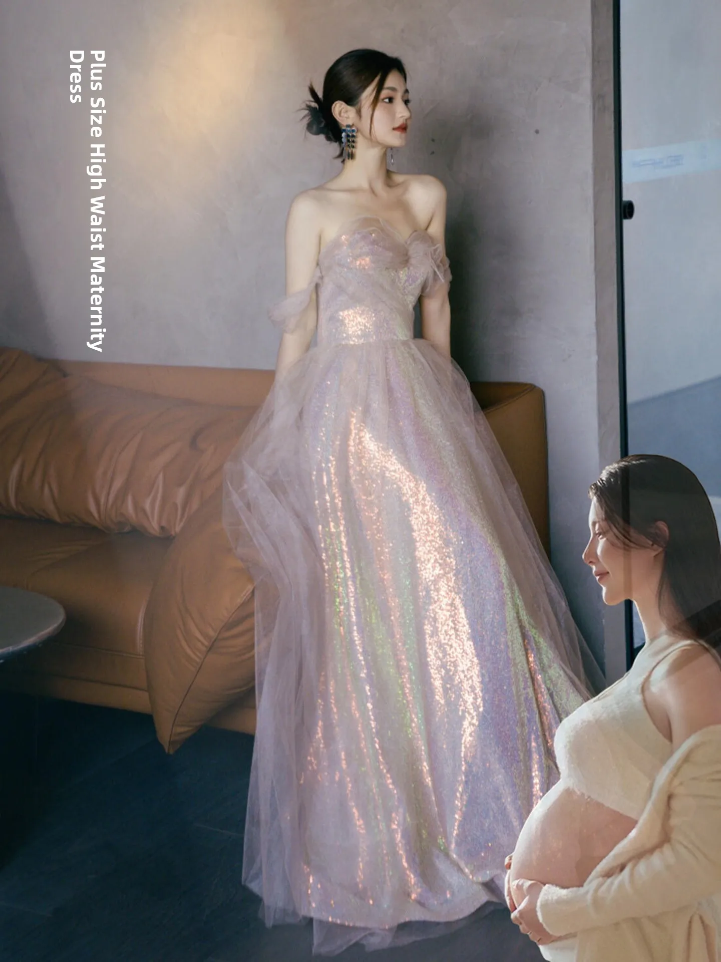 Pink Large Size Evening Gown High Waist One oulder Birthday Adult Ceremony Host Dr A-Line Skirt Long Dr Luxury Sen...
Pink Large Size Evening Gown High Waist One oulder Birthday Adult Ceremony Host Dr A-Line Skirt Long Dr Luxury Sen...